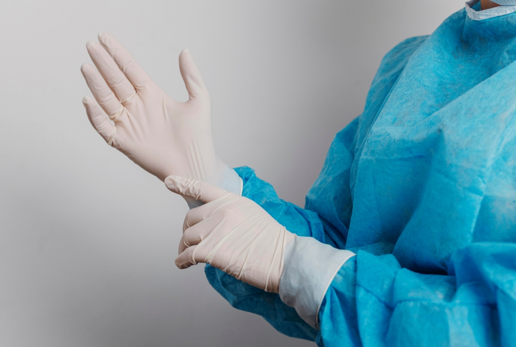 Găng tay cao su y tế